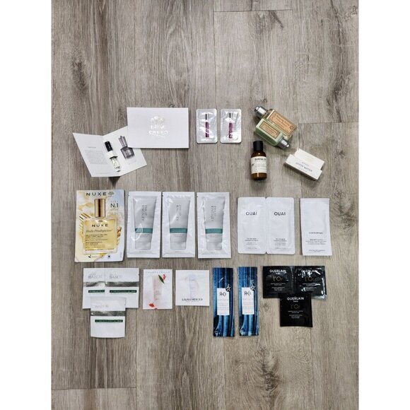Designer Lotion Perfume Shampoo Conditioner Skincare Lot Guerlain‎ Byredo Babor - Picture 1 of 7